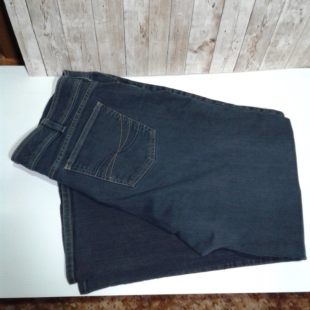 Lee No Gap Waistand Medium Wash Jeans 22W Medium